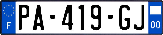 PA-419-GJ