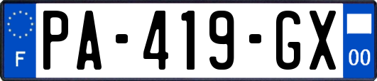 PA-419-GX