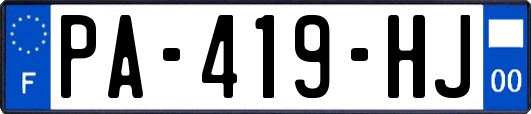 PA-419-HJ