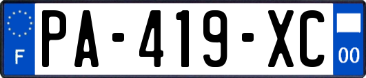 PA-419-XC