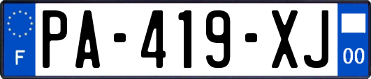 PA-419-XJ