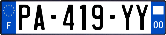 PA-419-YY