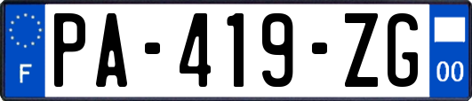 PA-419-ZG