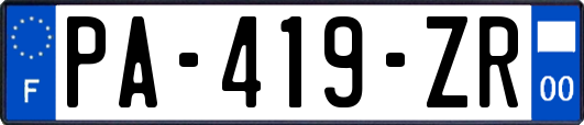 PA-419-ZR