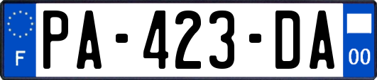 PA-423-DA