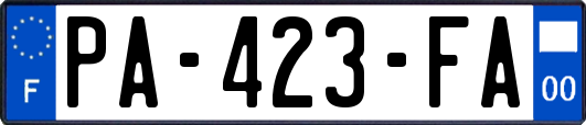 PA-423-FA