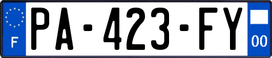 PA-423-FY