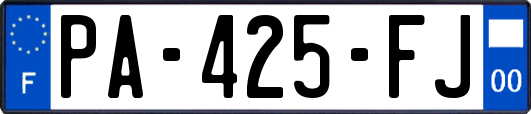 PA-425-FJ