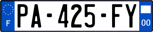 PA-425-FY