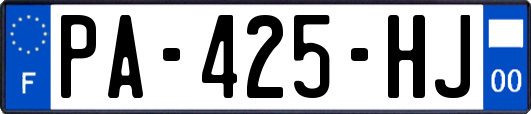 PA-425-HJ