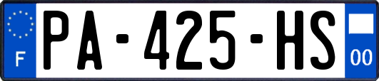 PA-425-HS