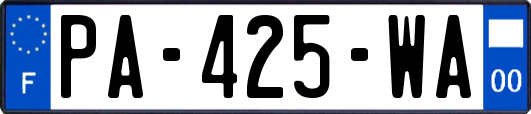 PA-425-WA