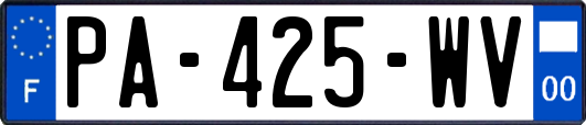 PA-425-WV