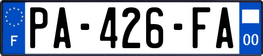 PA-426-FA