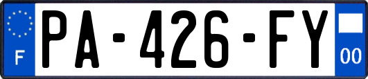 PA-426-FY