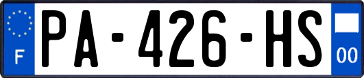 PA-426-HS