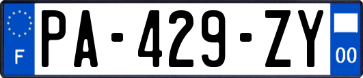 PA-429-ZY