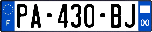 PA-430-BJ