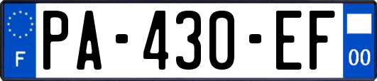 PA-430-EF