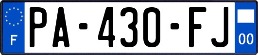 PA-430-FJ