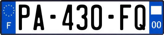 PA-430-FQ