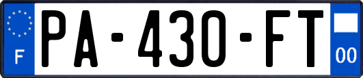 PA-430-FT