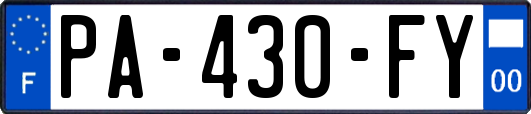 PA-430-FY