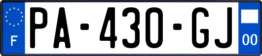 PA-430-GJ