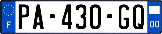PA-430-GQ