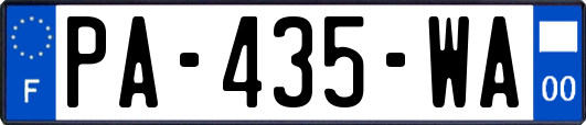 PA-435-WA