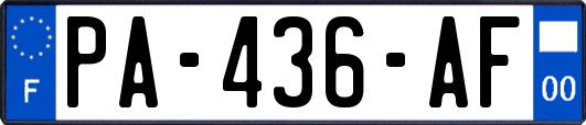 PA-436-AF
