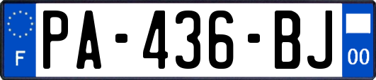 PA-436-BJ