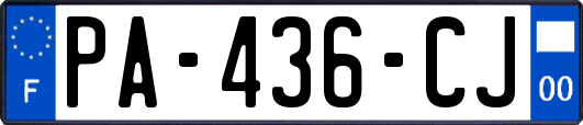 PA-436-CJ