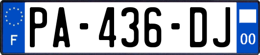 PA-436-DJ