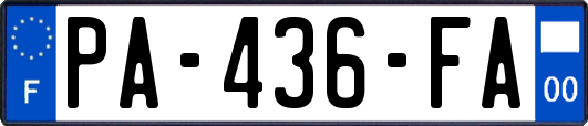 PA-436-FA