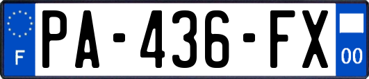 PA-436-FX
