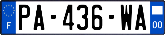 PA-436-WA