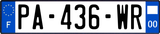 PA-436-WR