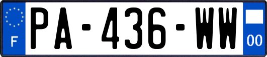 PA-436-WW