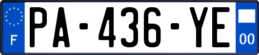 PA-436-YE