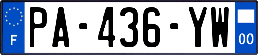 PA-436-YW