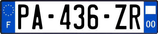 PA-436-ZR