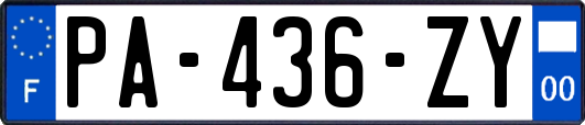 PA-436-ZY