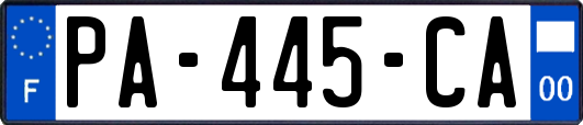 PA-445-CA