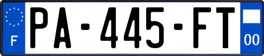 PA-445-FT