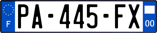 PA-445-FX