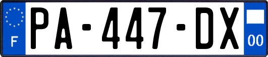 PA-447-DX