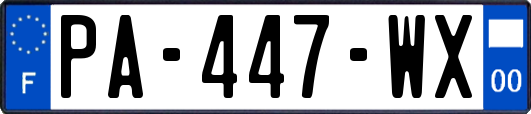 PA-447-WX