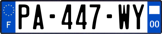 PA-447-WY