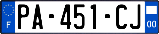 PA-451-CJ